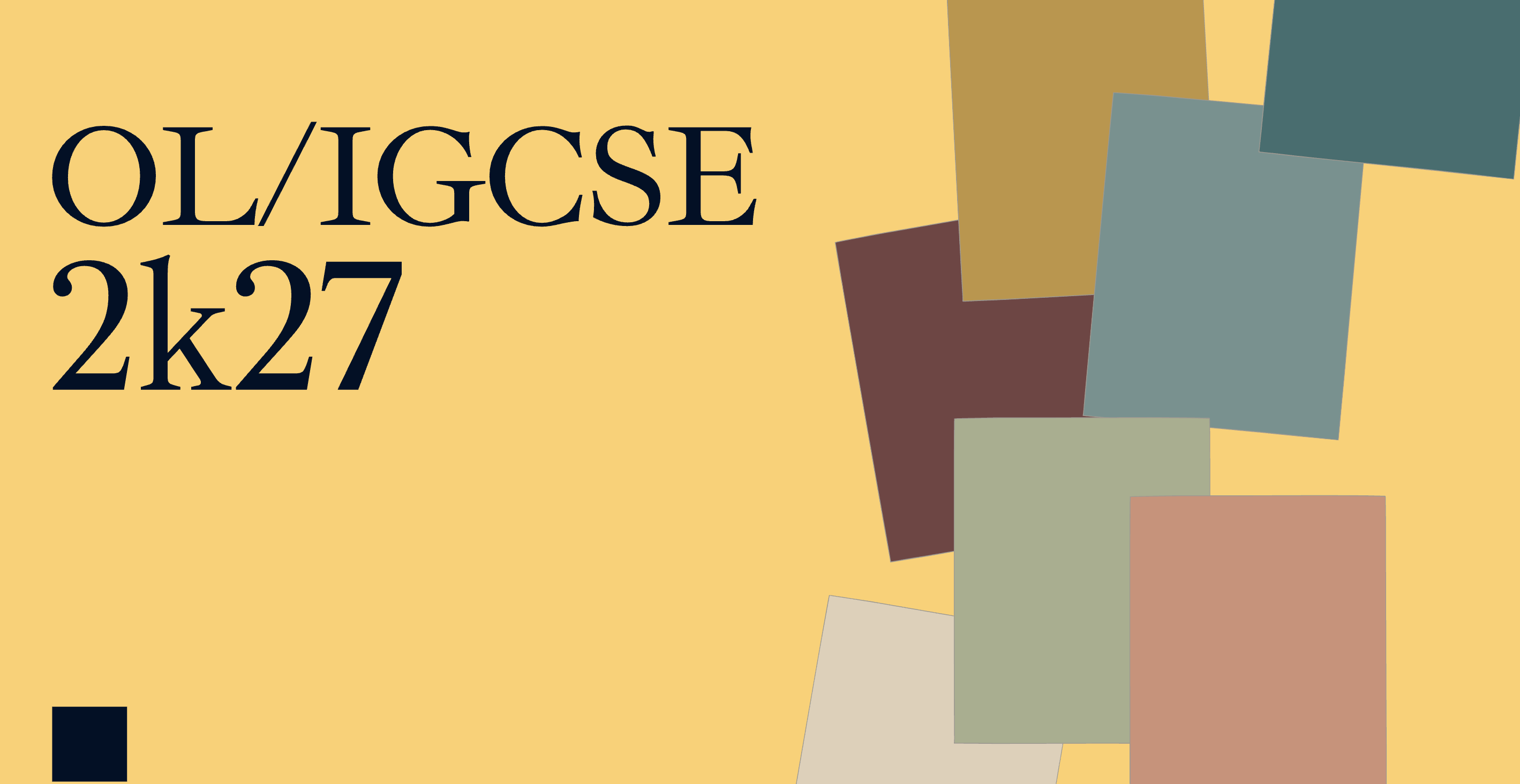 OL/IGCSE Computer Science 2027